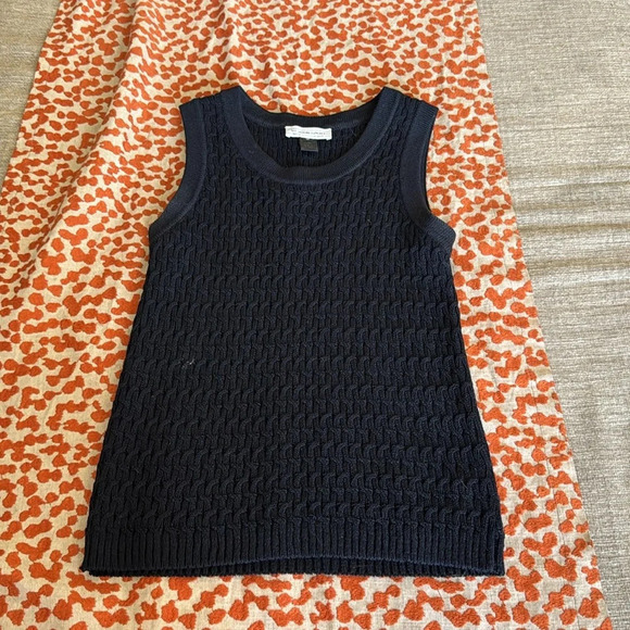 St. John sport knit tank top sweater size xs black - Picture 10 of 12